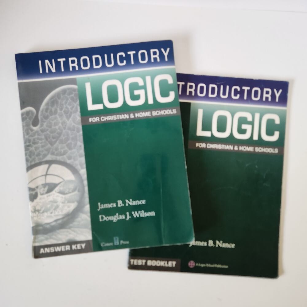Introductory Logic Nance Canon Press Logos School Test Booklet Answer Key Home